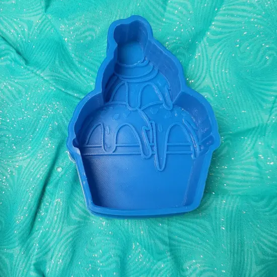 Ice Cream Sundae Silicone Freshie Mold {2}