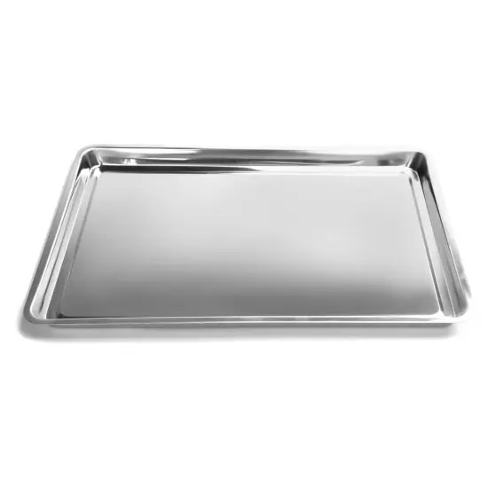 Fox Run Stainless Steel Jelly Roll Pan & Cookie Baking Sheet, 16.25 x 11.25 x 0.75 inches {3}