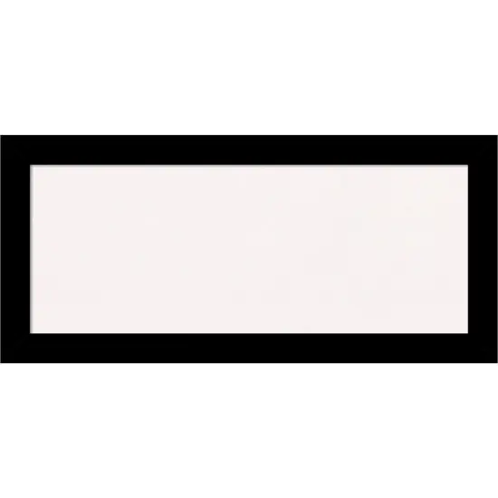 Brushed Framed Corkboard, White Cork Black {1}