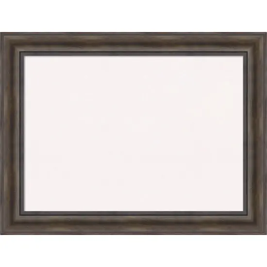 Rustic Pine Wood Framed Corkboard, White Cork Brown {1}