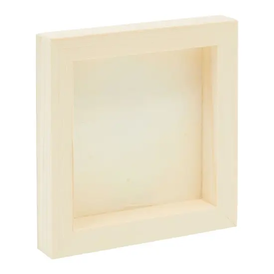 6 Pack Unfinished Wood Canvas Boards for Painting 5x5 Panels {4}