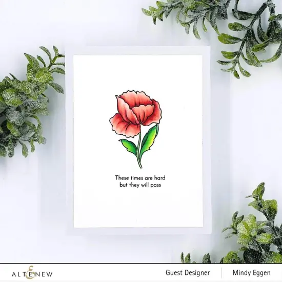 Mini Poppy Stamp Set {3}