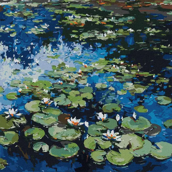 Painting by Numbers kit Water lilies KHO2858 {2}