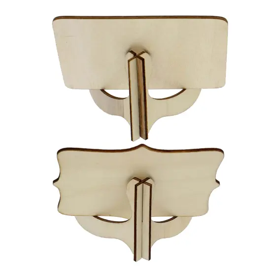 CraftyBook Mini Chalkboard Signs - 20pc Small Chalkboard Sign with Easel Stands {3}