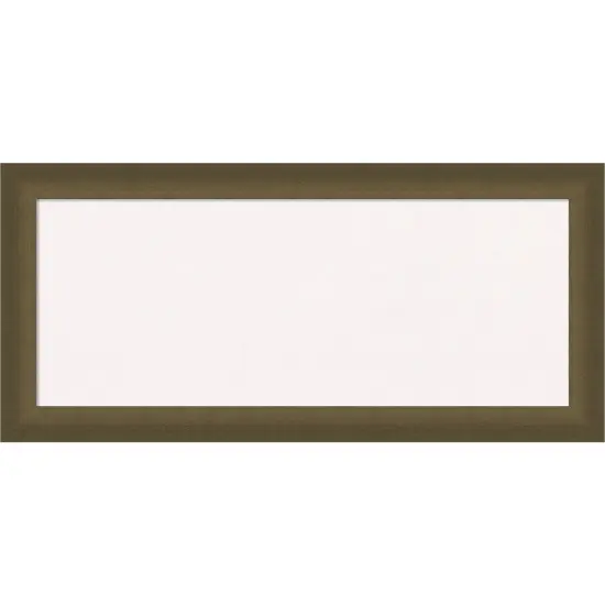 Blaine Narrow Framed Corkboard, White Cork Bronze {1}