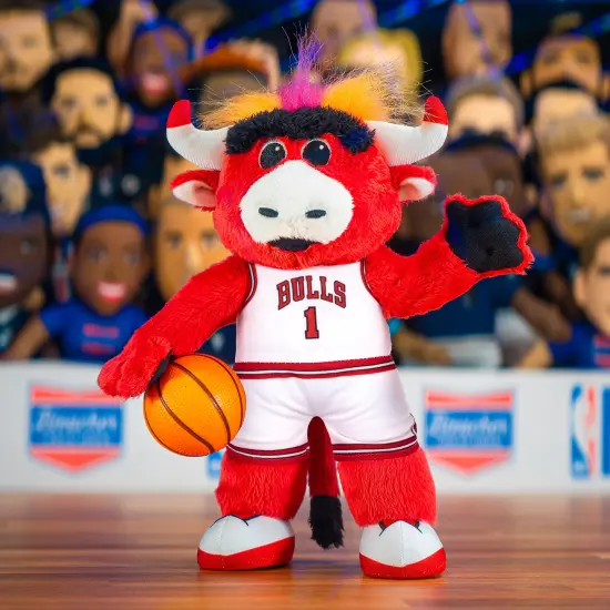 Bleacher Creatures Chicago Bulls Mascot Benny the Bull 10" Plush Figure {4}