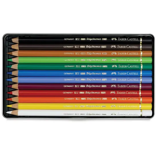 Faber-Castell Polychromos Pencil Set - Assorted Colors, Set of 12 {1}