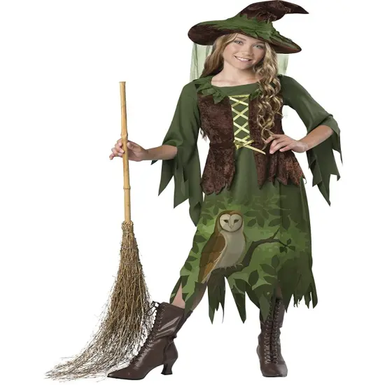 Wild Woods Owl Witch Girl's Teen Costume {1}