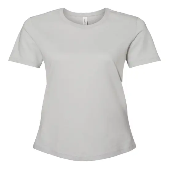 BELLA + CANVAS&reg; Women&rsquo;s Relaxed Jersey Crewneck Short Sleeve Tee Solid athletic grey {1}