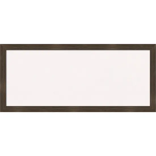 Woodgrain Stripe Wood Framed Corkboard, White Cork Chocolate {1}