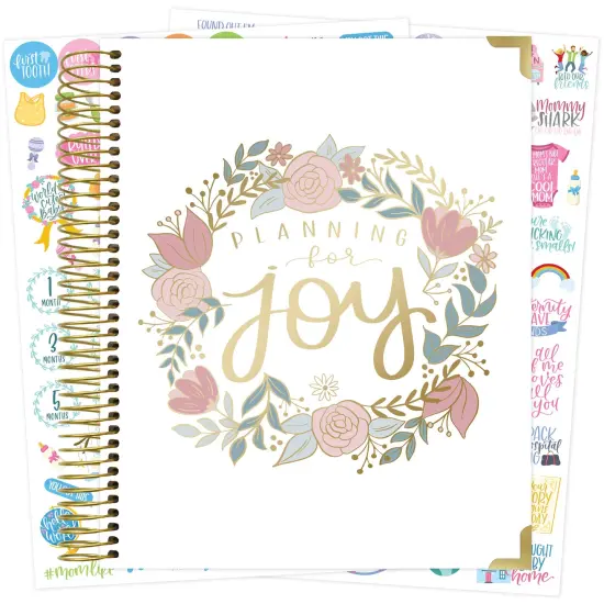 bloom daily planners Pregnancy & Baby's First Year Planner & Calendar, 9" x 10", Planning for Joy® {1}