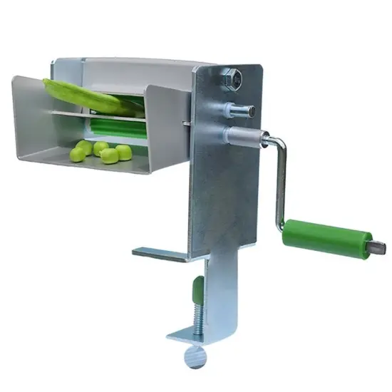 Lee Mr Pea Sheller, Manual Crank for Shelling Peas or Beans, Can Be Automated, USA Made Clamp On {1}