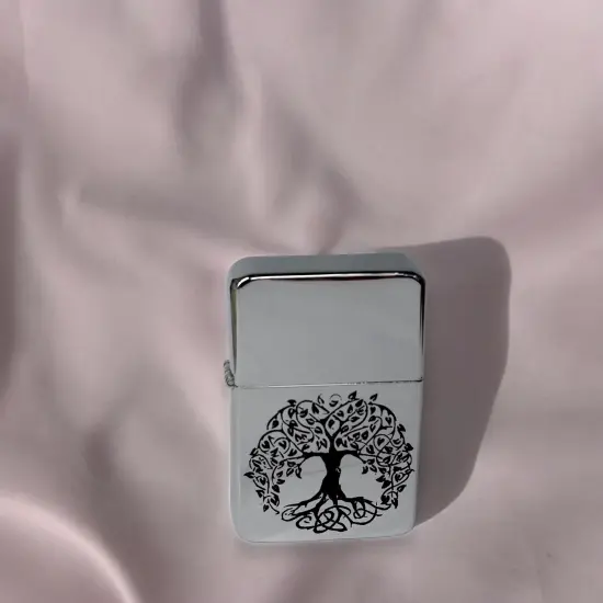 Lighter - Celtic Tree of Life CHROME {5}