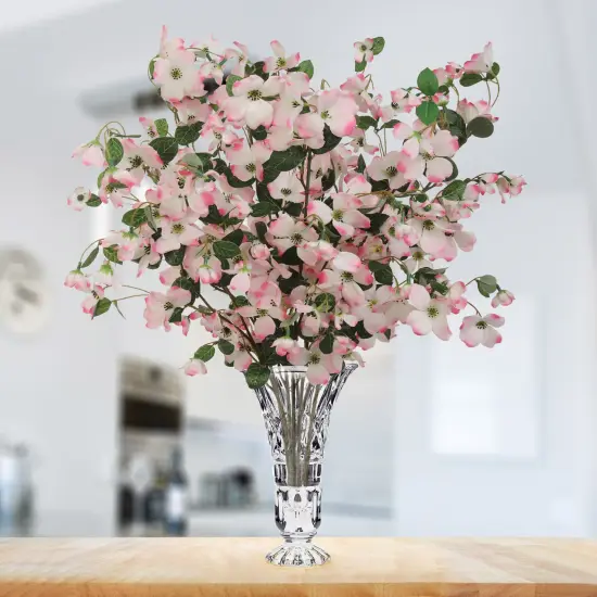 30" Pink Dogwood Spray - 24-Pack, Lifelike Silk Flowers, Elegant Floral D&eacute;cor, Perfect for Arrangements, Events & Home - Ideal for All Seasons, Floral Home by Artificial Flowers {5}