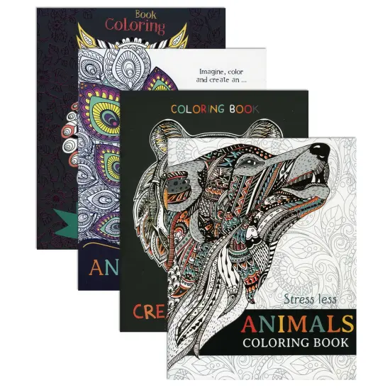 Animal Coloring Book for Adults {1}