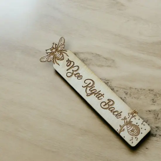 Bookmark - Bee Right Back {5}
