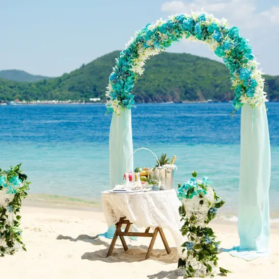 Wedding Arches Garden Arch Trellis White {5}