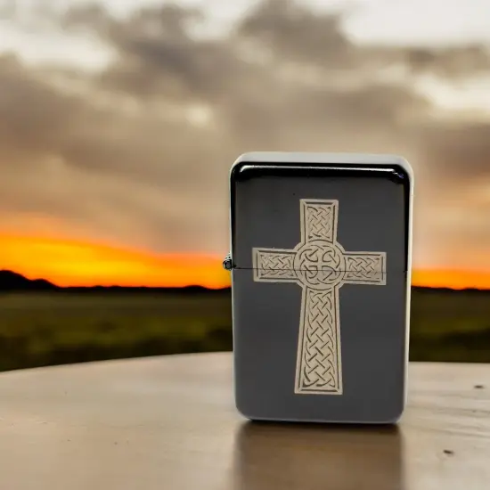 Black Lighter - Celtic Cross {5}