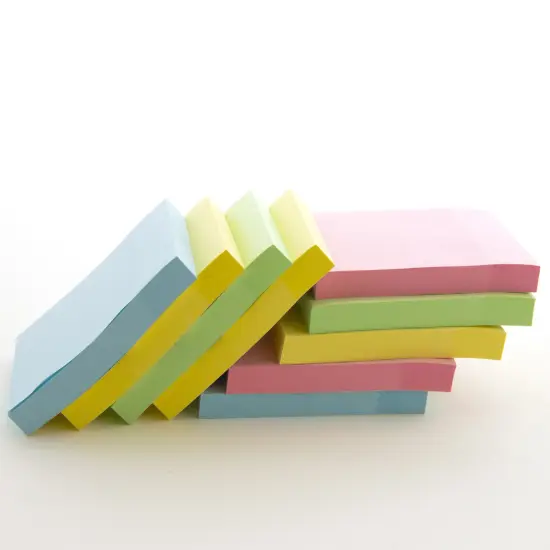 BAZIC Sticky Notes 3" X 3" 50 Ct. (4/Pack) {4}