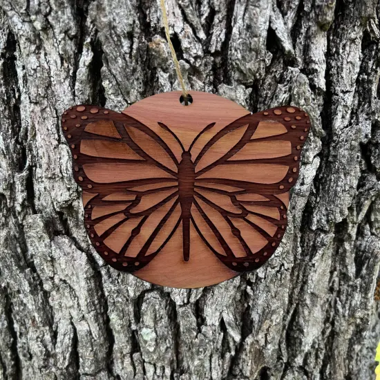 Monarch - Cedar Ornament butterfly {3}