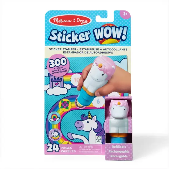 Sticker WOW! Sticker Stamper & Activity Pad - Unicorn, 2 Sets {3}