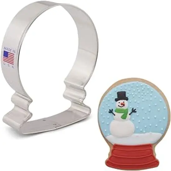 Ann Clark Winter Snow Globe Cookie Cutter, 4" {1}