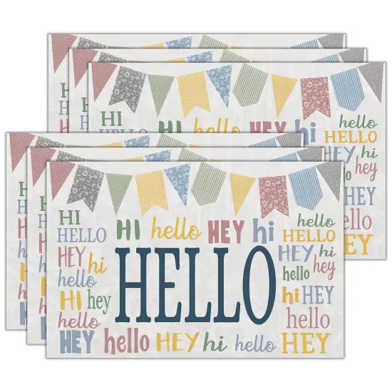Classroom Cottage Hello Postcards, 30 Per Pack, 6 Packs {1}