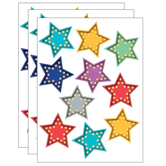 Marquee Stars Accents, 30 Per Pack, 3 Packs {1}