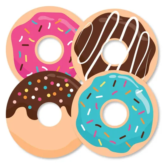 Big Dot of Happiness Donut Worry, Let's Party - Decorations DIY Doughnut Party Essentials - Set of 20 {3}