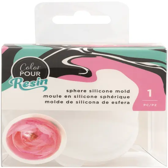 American Crafts Color Pour Resin Mold-Large Sphere {1}