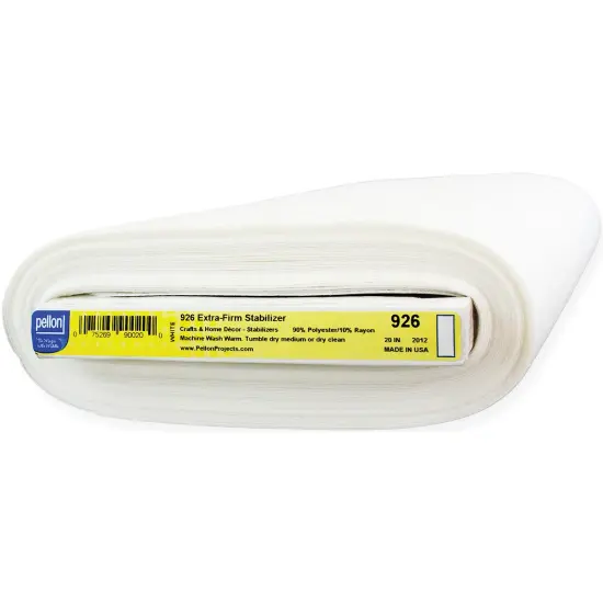 Pellon Extra Firm Heavyweight Sew-In Stabilizer-White 20"X15yd {1}