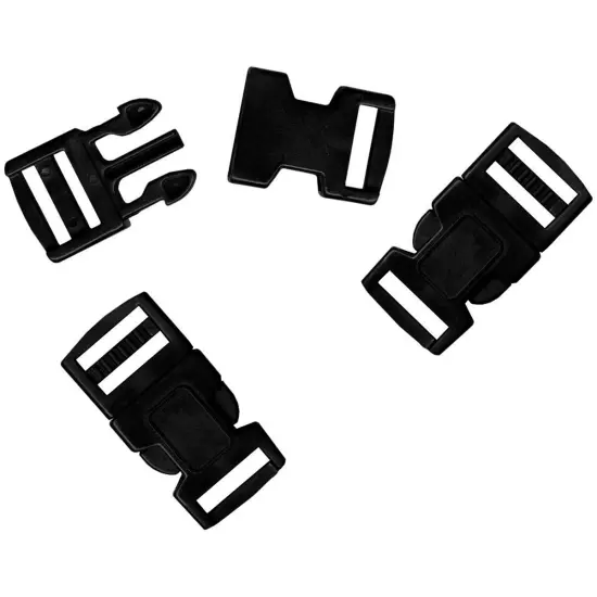 Pepperell Parachute Cord Buckles 30/Pkg-15mm {2}