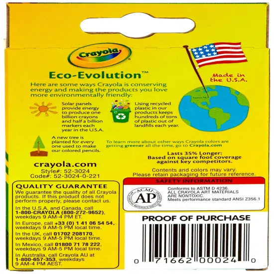 Crayola Crayons-24/Pkg {3}