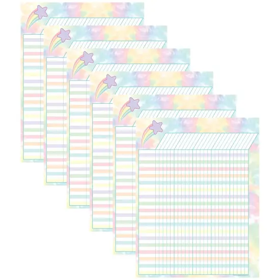 Pastel Pop Incentive Chart, Pack of 6 {1}