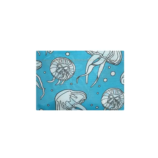 Wrapables Large Foldable Tote Nylon Reusable Grocery Bags, Jellyfish {4}