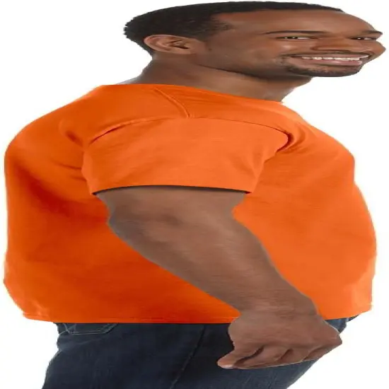 Port & Company&reg; Core Blend Crew Neck Short Sleeve Tee Orange {5}