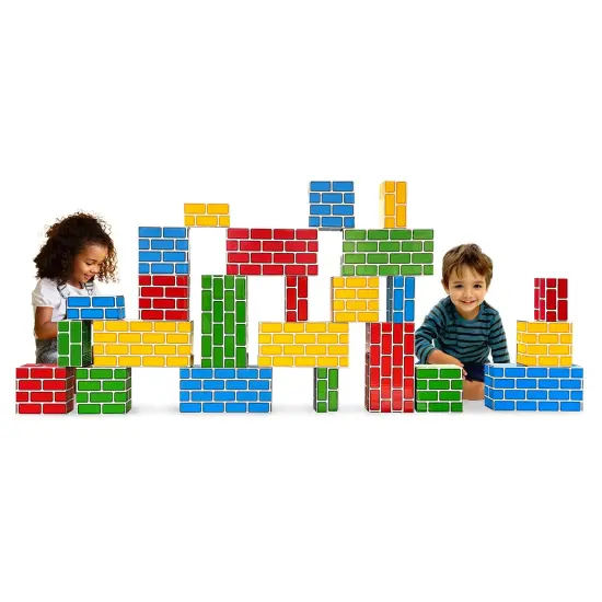Easy-Stack Cardboard Blocks, 24 Piece Set {2}