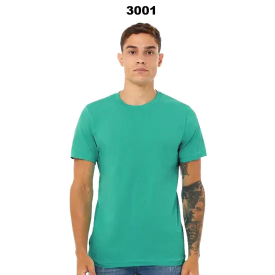 BELLA + CANVAS&reg; Men&rsquo;s Crewneck T Shirt, Premium Jersey Short Sleeve Tee for Everyday Wear Toast {3}