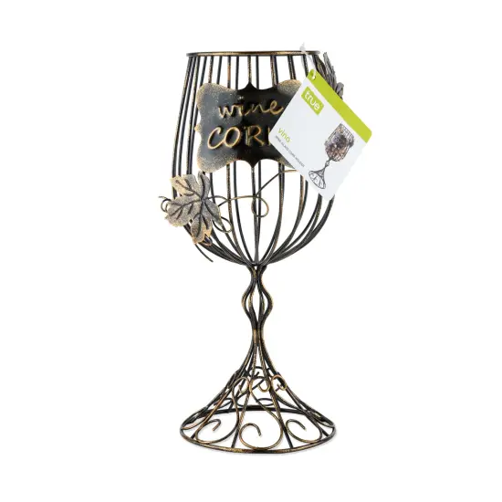 Wine Glass Cork Display {6}