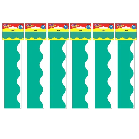 Teal Terrific Trimmers&reg;, 39 Feet Per Pack, 6 Packs {1}