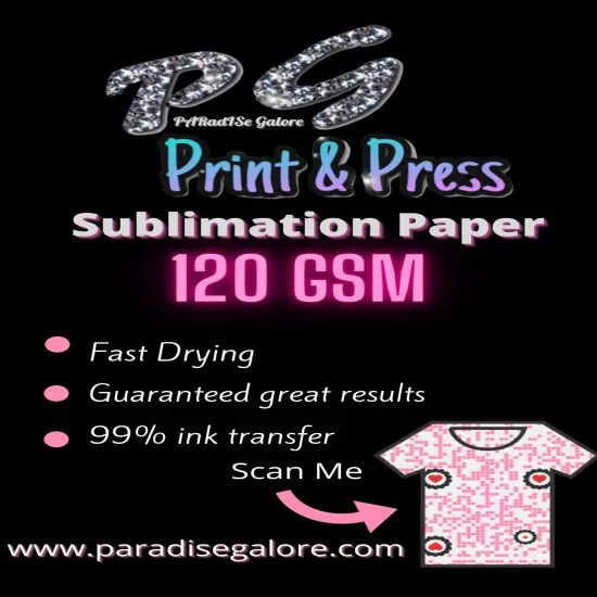 Sublimation PAPER (100 Sheets) 3 SIZES AVAILABLE {4}