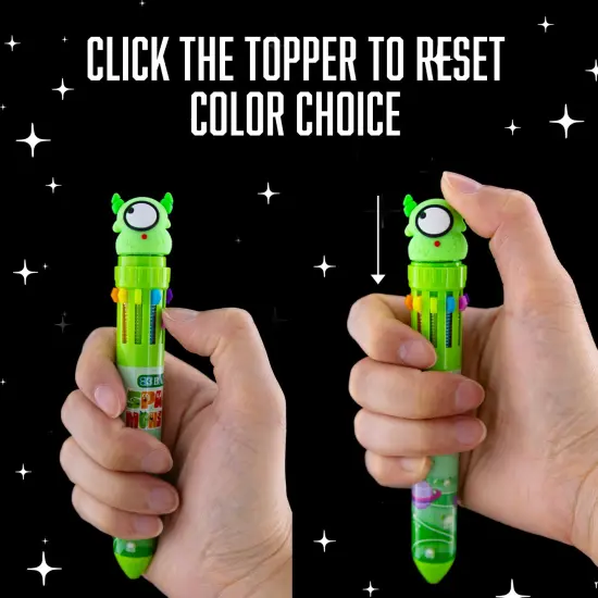 BAZIC 10-Color Pen Monster Series {4}