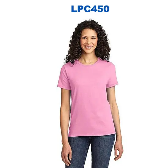 Port & Company&reg; Missy Fit Crew Neck Short Sleeve T-Shirt True royal {3}