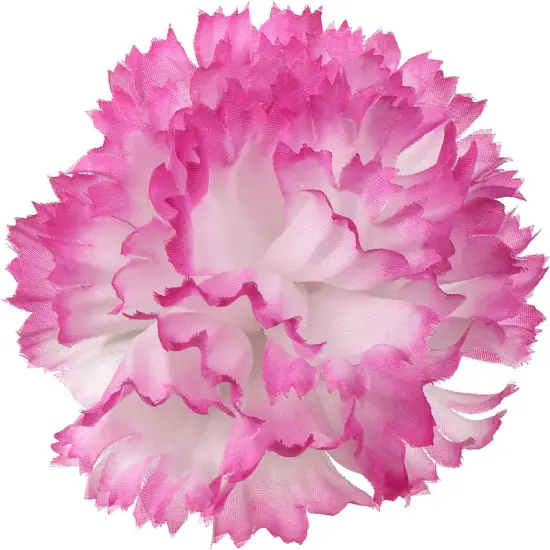 5" White & Pink Carnation Picks - 200-Count, Lifelike Silk Flowers, Decor Enhancements - Perfect for Bouquets, Events - All-Season Charm, Floral Home by Artificial Flowers {2}