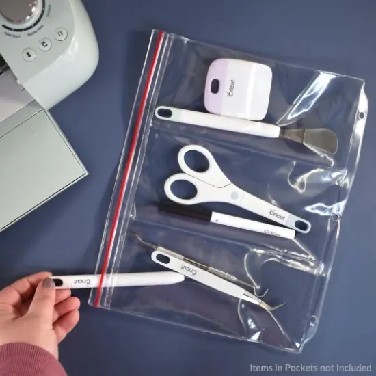 Multi-Pocket Zipper Binder Page for Die Cutting Tools - 3 Pocket {3}