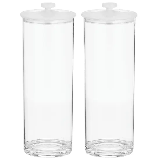 mDesign Tall Kitchen Apothecary Airtight Canister Jars - 2 Pack {5}