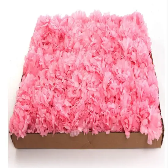 5" White & Pink Carnation Picks - 200-Count, Lifelike Silk Flowers, Decor Enhancements - Perfect for Bouquets, Events - All-Season Charm, Floral Home by Artificial Flowers {3}