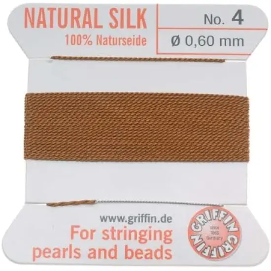 Bead Tip Kit - Pliers, Tweezers, Cement, 30 Bead Tips & Carnelian Bead Cord #4 {2}