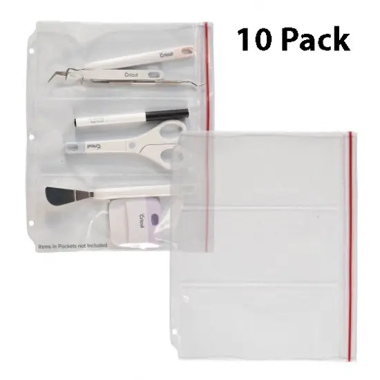 Multi-Pocket Zipper Binder Page for Die Cutting Tools - 3 Pocket {1}