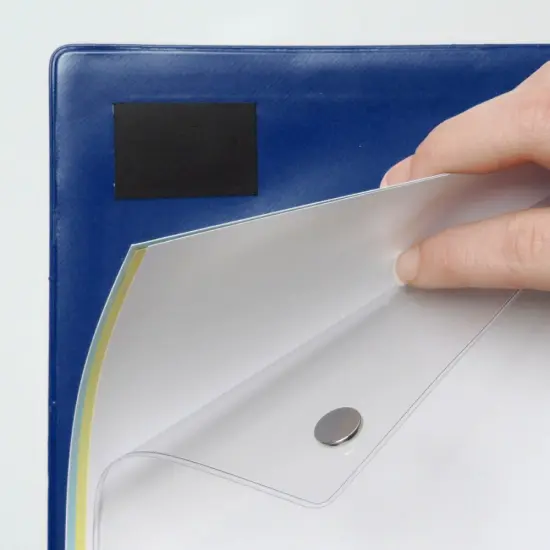 Magnetic Closure Pocket - Magnetic-Back - 8 1/2" x 11" - 16 Piece Variety Pack - Bright Colors {3}